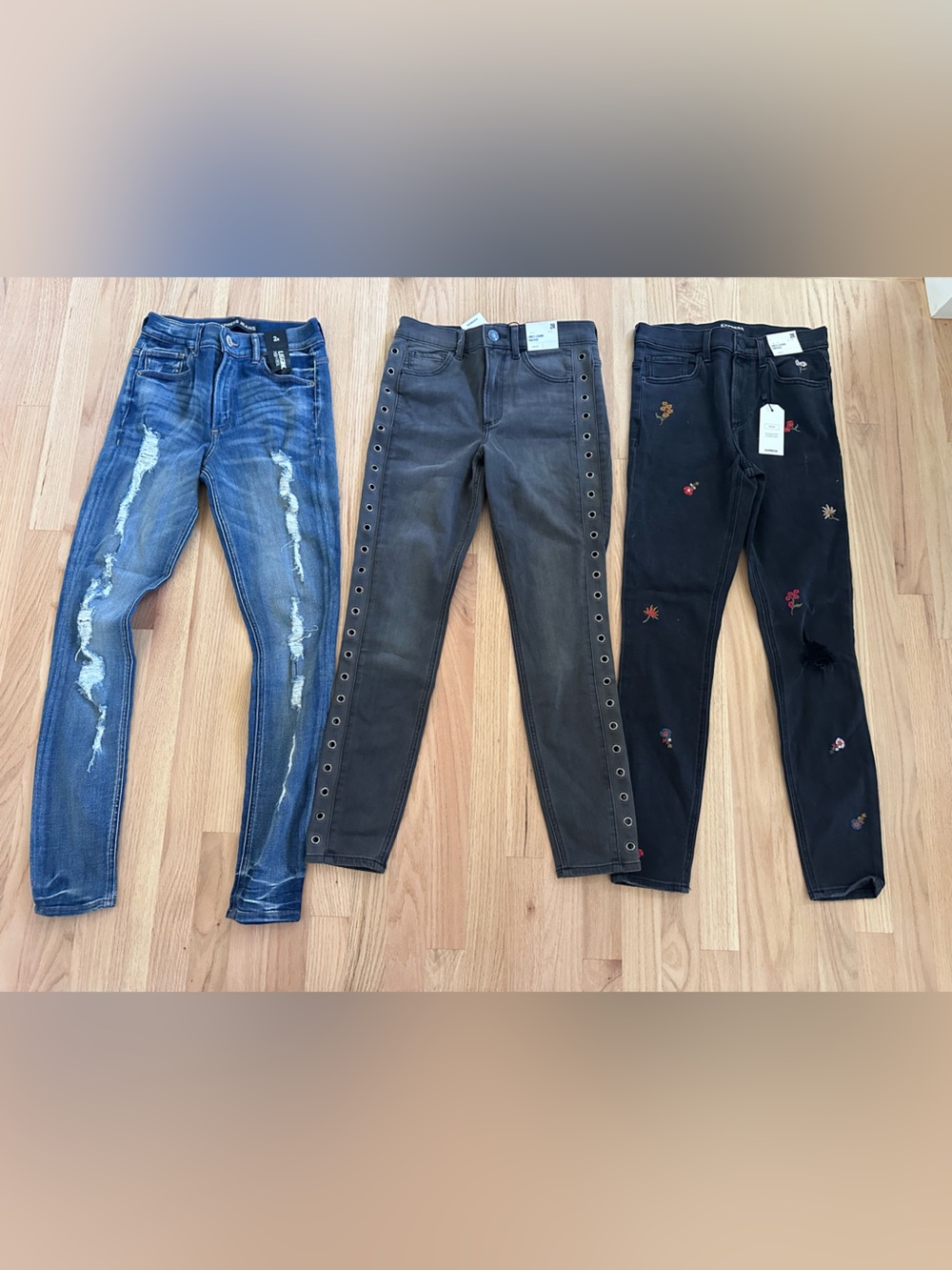 Express Women's high rise bundle of Jeans